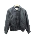  アートグレンヒル ART GLENHILL レザージャケット 革ジャン カウレザー M 黒 ブラック ミドル丈 /YS16 ■GY61