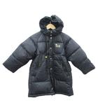 ベベ bebe ダウンジャケット フード付 120 黒 無地 /SY9 ■GY61 男の子