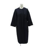 スピック&スパン Spick&Span ノーカラーコート ロング丈 36 S 前開き 紺 19-020-200-6000-1-0 /SY32 ■GY61