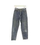 エドウィン EDWIN デニムパンツ ジーンズ L 青 ブルー 無地 ハイウエスト 長ズボン /LP ■GY61