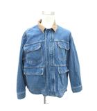 リーバイス Levi's RELAXED デニムジャケット カバーオール Gジャン ミドル丈 XL 青 ブルー /HO18 ■GY61