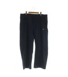 ナイキ NIKE DRI FIT パンツ ストレッチ ロゴ刺繍 裏フリース スポーツウエア XL ネイビー /MY ■OS ■GY61