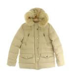 ザラ ZARA GIRLS キッズ ダウンコート ショート 13/14 ライトベージュ /MY ■OS ■GY61