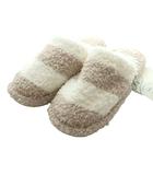 ジェラートピケ gelato pique ボーダールームシューズ スリッパ S-M 白 ホワイト ピンク /SS ■OS ■GY66