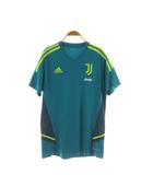 アディダス adidas ユベントス トレーニングシャツ Tシャツ 半袖 メッシュ切替 XL グリーン /MY ■OS ■GY66