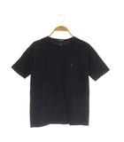 ラルフローレン RALPH LAUREN Tシャツ カットソー 半袖 ロゴ刺繍 L ネイビー /MY ■OS ■GY58