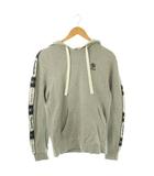 リーボック Reebok パーカー 長袖 S グレー マルチカラー /DO ■GY58