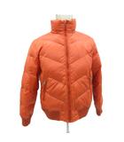 ダウンジャケット ミドル丈 スタンドカラー L オレンジ /SM8 ■GY58