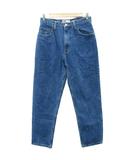 オールドネイビー OLD NAVY BLUE JEANS デニムパンツ ジーンズ W32 L30 青 ブルー ハイウエスト ロング丈 /YS27 ■GY58