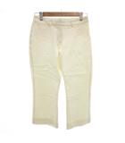 セオリー Theory クロップドパンツ ストレッチ ジップアップ 2 白 ホワイト /GV ■GY60