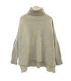 イエナ IENA ニット セーター ウール カシミヤ混 ベージュ タートルネック 長袖 /HO7 ■GY58