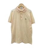 ラコステ LACOSTE ポロシャツ 薄ピンク 半袖 ロゴ刺繍 /YS17 ■GY58