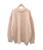 フリークスストア FREAKS STORE ニット セーター F ピンク 無地 ラウンドネック 長袖 /YS24 ■GY58