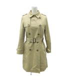 トレンチコート ロング丈 40 ベージュ /SM24 ■GY58