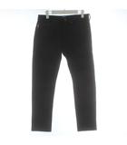 デニムパンツ ジーンズ スリムテーパード ジップフライ M 黒 ブラック /XZ ■GY58