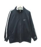 ナイキ NIKE スポーツウエア ジャージ ジャケット ミドル丈 M 黒 ブラック スタンドカラー /SM27 ■GY58