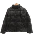 ダウンジャケット フード 40 黒 ブラック /JS ■GY58