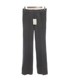 タグ付き フレアパンツ スラックス センタープレス ストレッチ 38S グレー /GV ■GY60