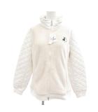 ブラック&ホワイト BLACK&WHITE タグ付き ジャケット L 白 ホワイト 長袖 スタンドカラー キルティング /SJ ■GY60