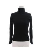 ポールスミス PAUL SMITH タートルネックニット ウール 黒 ブラック 長袖 リブ編み /TZ ■GY60