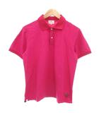 ランバンオンブルー LANVIN en Bleu 美品 ポロシャツ 48 ピンク 無地 襟付き 半袖 /SJ ■GY60