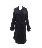 イエナ IENA トレンチコート ロング エポレット 40 紺 ネイビー /JS ■GY60