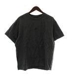 ナイキ NIKE Tシャツ カットソー 半袖 クルーネック ロゴ 刺繍 XXL グレー /XZ ■GY58