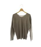 ニット セーター Vネック S グレージュ /DO ■GY58