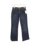ギャップ GAP デニムパンツ ジーンズ フレア ジップフライ ワンカラー 無地 インディゴ /BB ■GY58