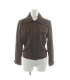 アーノルドパーマー Arnold Palmer ジャケット 上着 ウール 11 茶 ブラウン 長袖 フラップポケット バックル付き /AN59 ■GY58