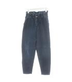 ギャップ GAP デニムパンツ ジーンズ ジーパン Gパン XS 紺 ネイビー ハイウエスト テーパード /AN10 ■GY58