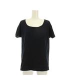 マックスマーラ MAX MARA Tシャツ カットソー 紺 ネイビー ロゴ刺繍 半袖 /YM ■GY58