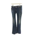 チップ&ペッパー CHIP&PEPPER デニム パンツ M 青 ブルー ブーツカット ウォッシュ加工 /LP ■GY60