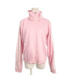 アディダス adidas ジャケット ジャージ スポーツウエア XL ピンク 長袖 スタンドカラー ロゴ刺繍 スリーストライプス /MN40 ■GY58