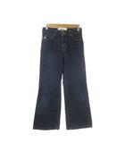 サムシング something SEMI デニム ジーンズ 26 青 ブルー インディゴ フレア ワイドレッグ ハイウエスト /CK45 ■GY58