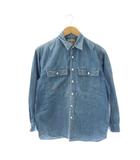 サムシング something デニムシャツ 長袖 M ライトブルー /DO ■GY60