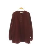 EspaceSport カットソー 長袖 ヘンリーネック M ボルドー /DO ■GY60