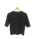 ユナイテッドトウキョウ UNITED TOKYO ニット カットソー 半袖 0 黒 /NR ■GY60