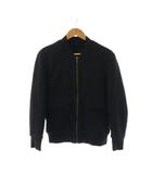 ユニクロ UNIQLO ジャケット ブルゾン 裏ボア M ブラック /ES ■GY60