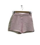 エンポリオアルマーニ EMPORIO ARMANI ショートパンツ ハーフパンツ 短パン 36 ピンク ベージュ 切替 /HO6 ■GY60