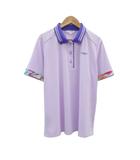 レオナールスポーツ LEONARD SPORT ポロシャツ 大きいサイズ 42 ラベンダー 半袖 /YS50 ■GY60