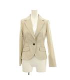 テーラードジャケット 上着 0 べージュ 無地  長袖 /LP ■GY63