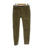 パンツ スキニー スリム ジップフライ 1 カーキ /XZ ■GY63