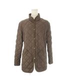 ミズノ MIZUNO OUTDOOR キルティングジャケット 上着 M 茶 ブラウン キルティング スタンドカラー 長袖 /CK34 ■GY59