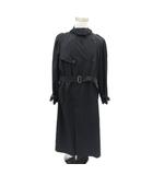 アレグリ allegri トレンチコート スプリングコート LL 黒 ブラック ダブルボタン スタンドカラー /HO43 ■GY59