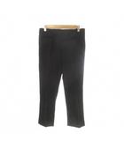 セオリー Theory パンツ 4 黒 ブラック 無地 クロップド丈スラックス /CK52 ■ECC001