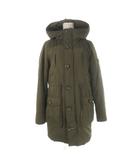 オゾック OZOC モッズコート 36 緑 カーキ フード付き 長袖 ボタン開閉 /CK29 ■ECC001
