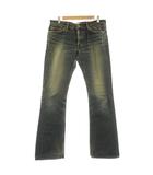 エドウィン EDWIN Miss 503 デニムパンツ ジーンズ ブーツカット ジップフライ ウォッシュ加工 31 インディゴ 53351 /KU ■GY60