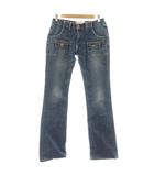 リーバイス Levi's Signature デニムパンツ ジーンズ ブーツカット ジップフライ USED加工 29 インディゴブルー /KU ■GY60