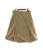 ミラショーン mila schon スカート 42 ベージュ 無地 バルーンシルエット ミディ丈 /PP ■GY60